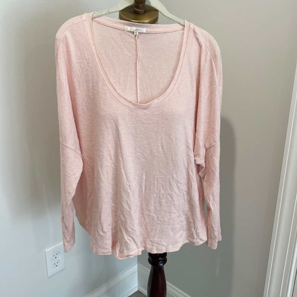 z supply brushed fleece shirt